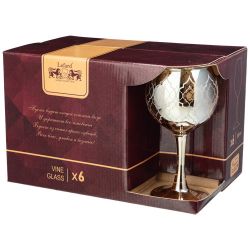 НАБОР БОКАЛОВ ИЗ 6 ШТ "БАКАРРА МЕД" 280 МЛ