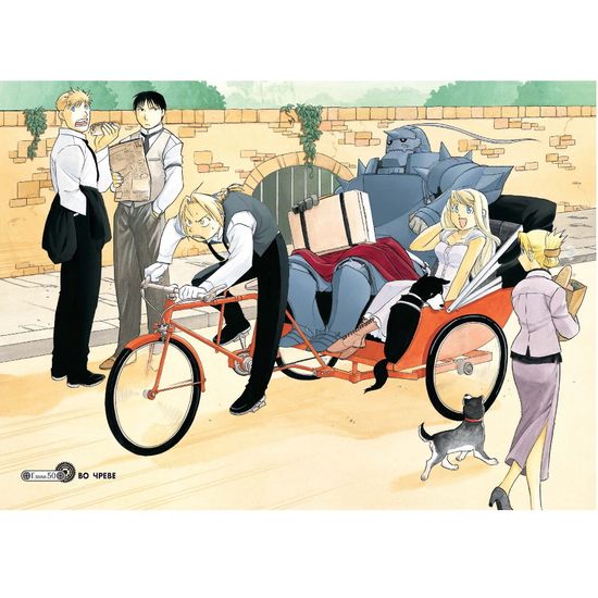 Манга Стальной Алхимик. Книга 9