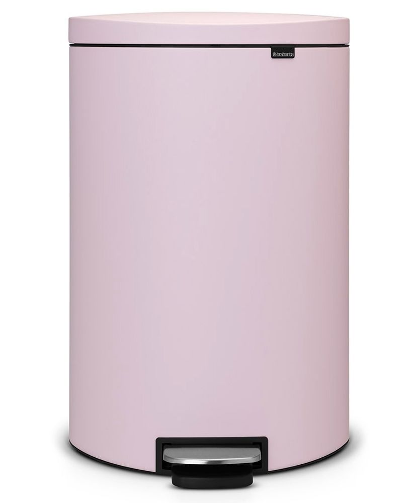 Brabantia FlatBack+ Ведро для мусора с педалью, 40л