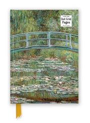 Bloknot \ Блокнот \ Notebook Claude Monet: Bridge over a Pond of Water Lilies (Foiled Dot Grid Journal)