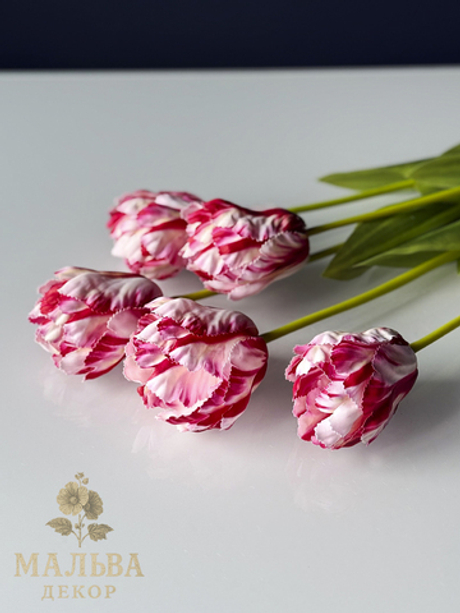 Тюльпан искусственный цветок высота 70 см