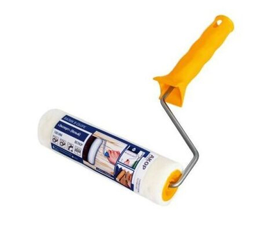 Валик для краски стен Инструмент малярный Набор для ремонта ЭКСПЕРТ Ролл велюровый 180 мм с ручкой АРТ 72435618