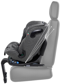 Автокресло Sweet Baby Voyager P12 Pro Grey