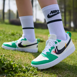 Женские кроссовки Nike Court Borough Low Recraft 'White Green Black' HF5750-101