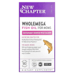 New Chapter, Рыбий жир Wholemega ™ для мам, 180 капсул