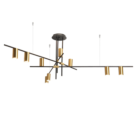 Потолочный дизайнерский светильник  Tribes Chandelier by TossB (9 плафонов)