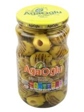 Оливки зеленые AgaOglu на гриле 370 г x 2 шт