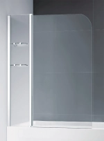 Шторка на ванну Cezares ECO-O-V-12-120/140-C-Cr