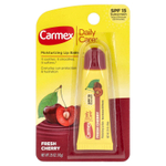 Carmex, Daily Care®, увлажняющий бальзам для губ, SPF 15, с ароматом свежей вишни, 10 г (0,35 унции)