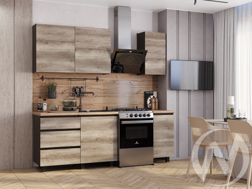 Кухня Энигма 1.6 (венге/дуб каньон)