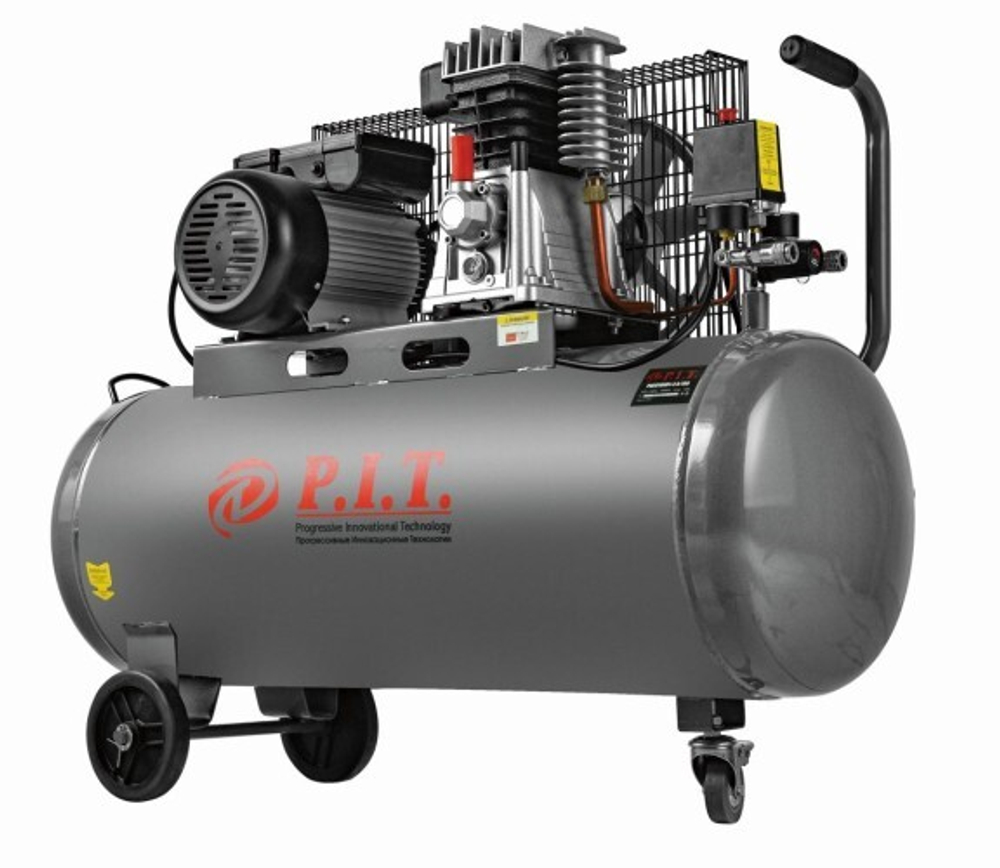 Компрессор поршневой P.I.T. PAC016001-2,5/100