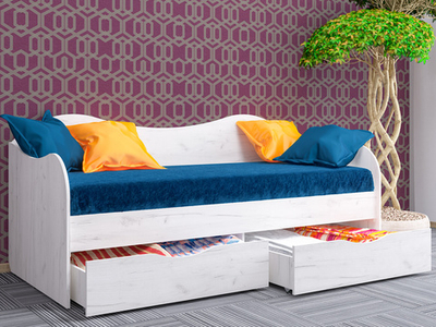 Кровать-детская с ящиками 90х200 БОКС