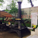 Уличный камин Париж