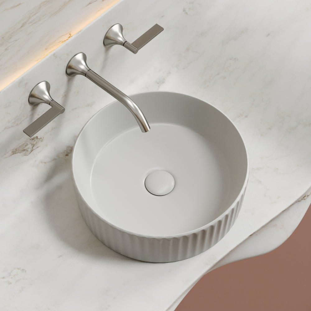 Рукомойник Ceramica Nova Element 36, см CN6057MSG серый матовый