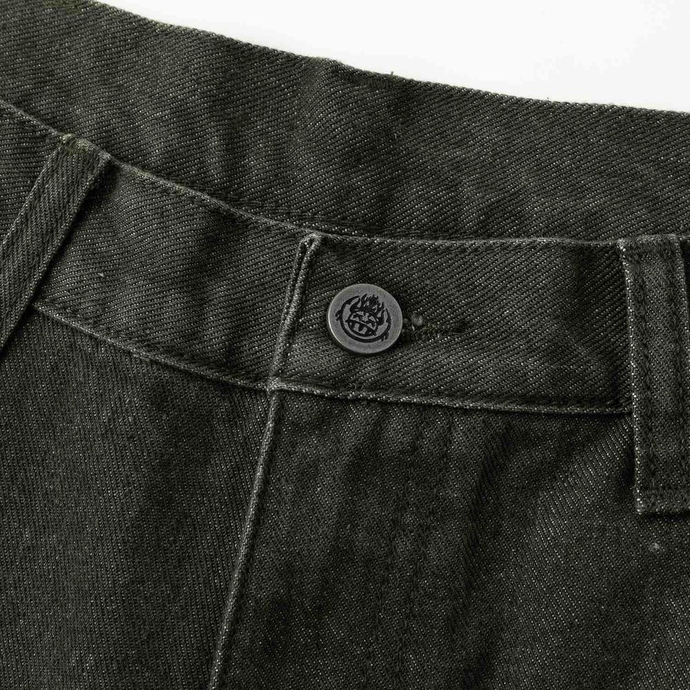 Джинсы Ymkashix Nineties темно-зеленые