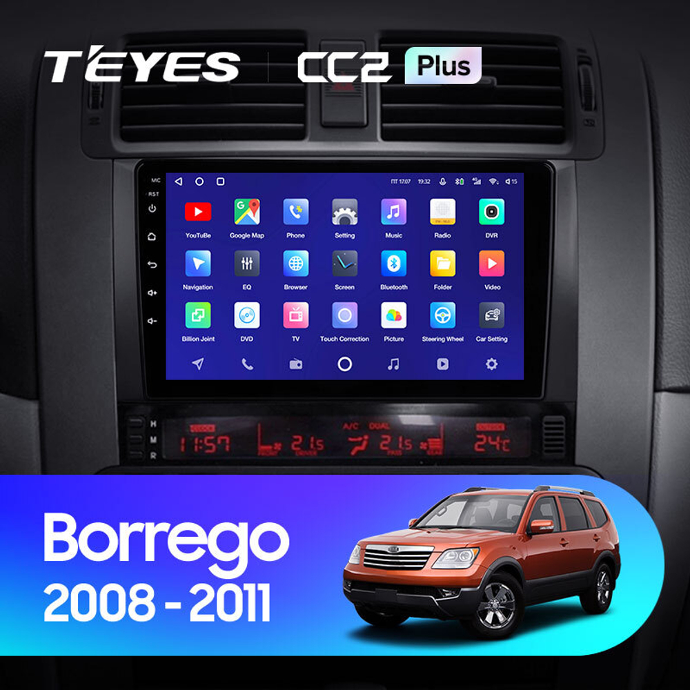 Teyes CC2 Plus 9" для Kia Borrego 2008-2011