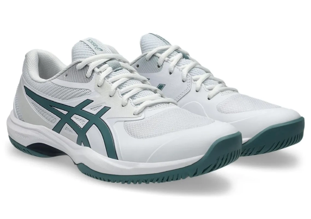 Мужские кроссовки теннисные Asics Game FF - white/foggy teal