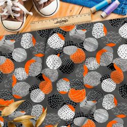 Ткань премиум шелк искусственный Армани геометрические мечты космоса