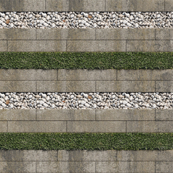 Тротуарная плитка ГАЗОННАЯ РЕШЕТКА - Искусственный камень Базальт