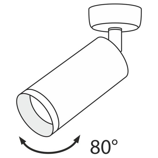 Потолочный светильник Technical C017CW-01B