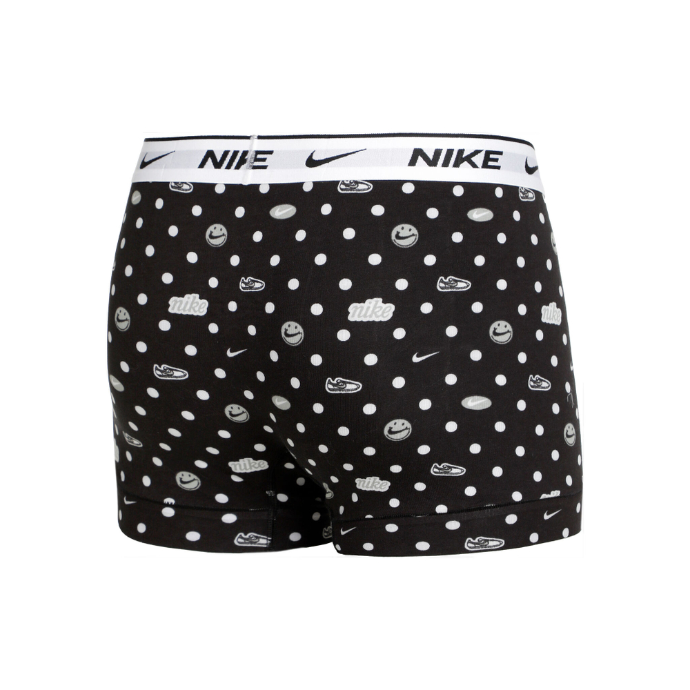 Nike Everyday Cotton Stretch Trunk Boxer Shorts 3 Pack Men - Black, White