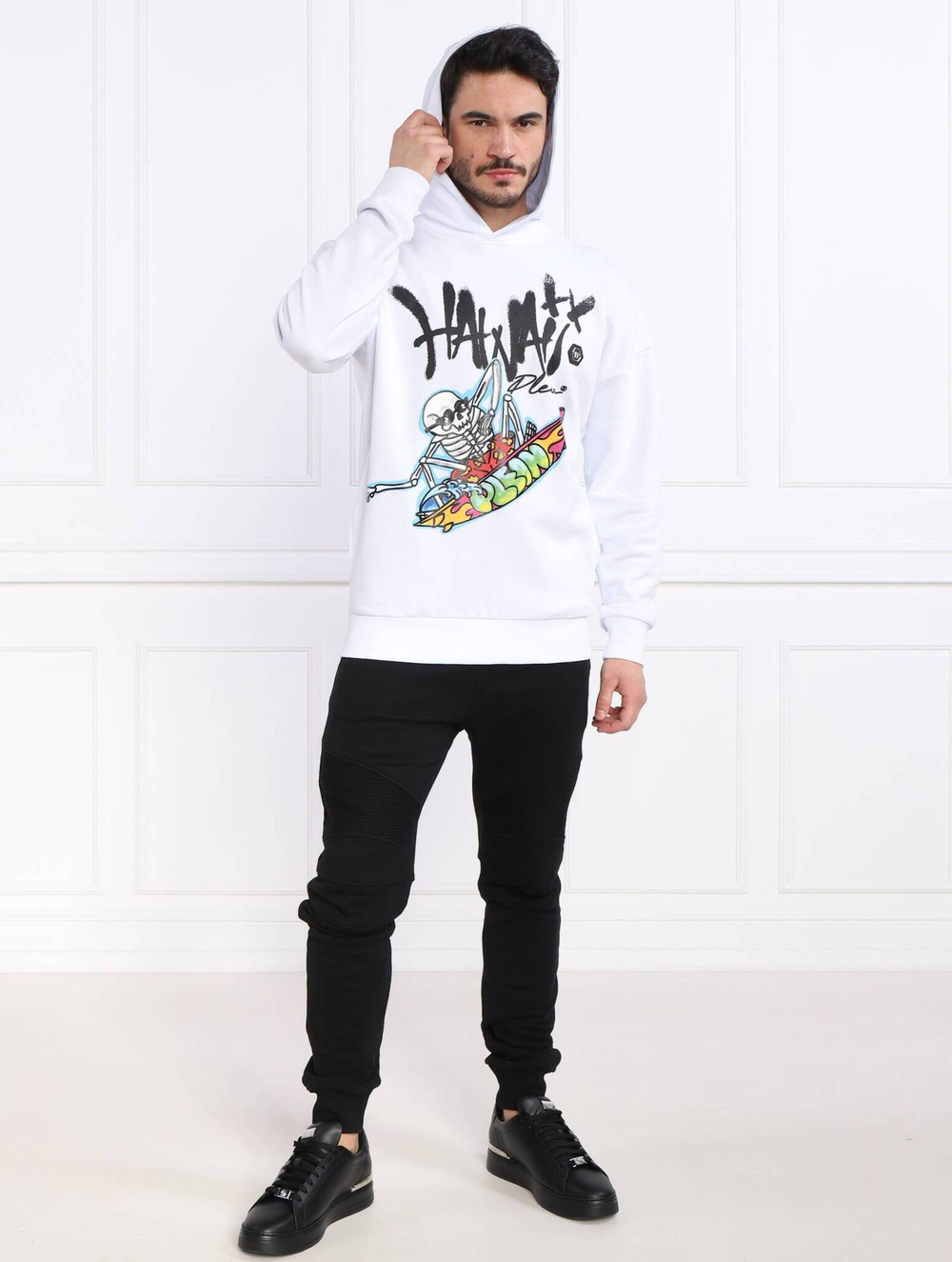 Худи Philipp Plein - белый(MJB2907 PJO002N)