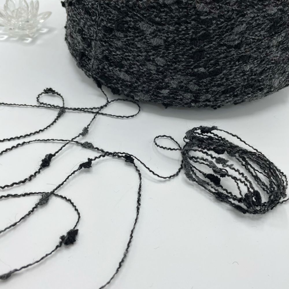 Бобинная узелковая пряжа для вязания шишибрики (200 гр)