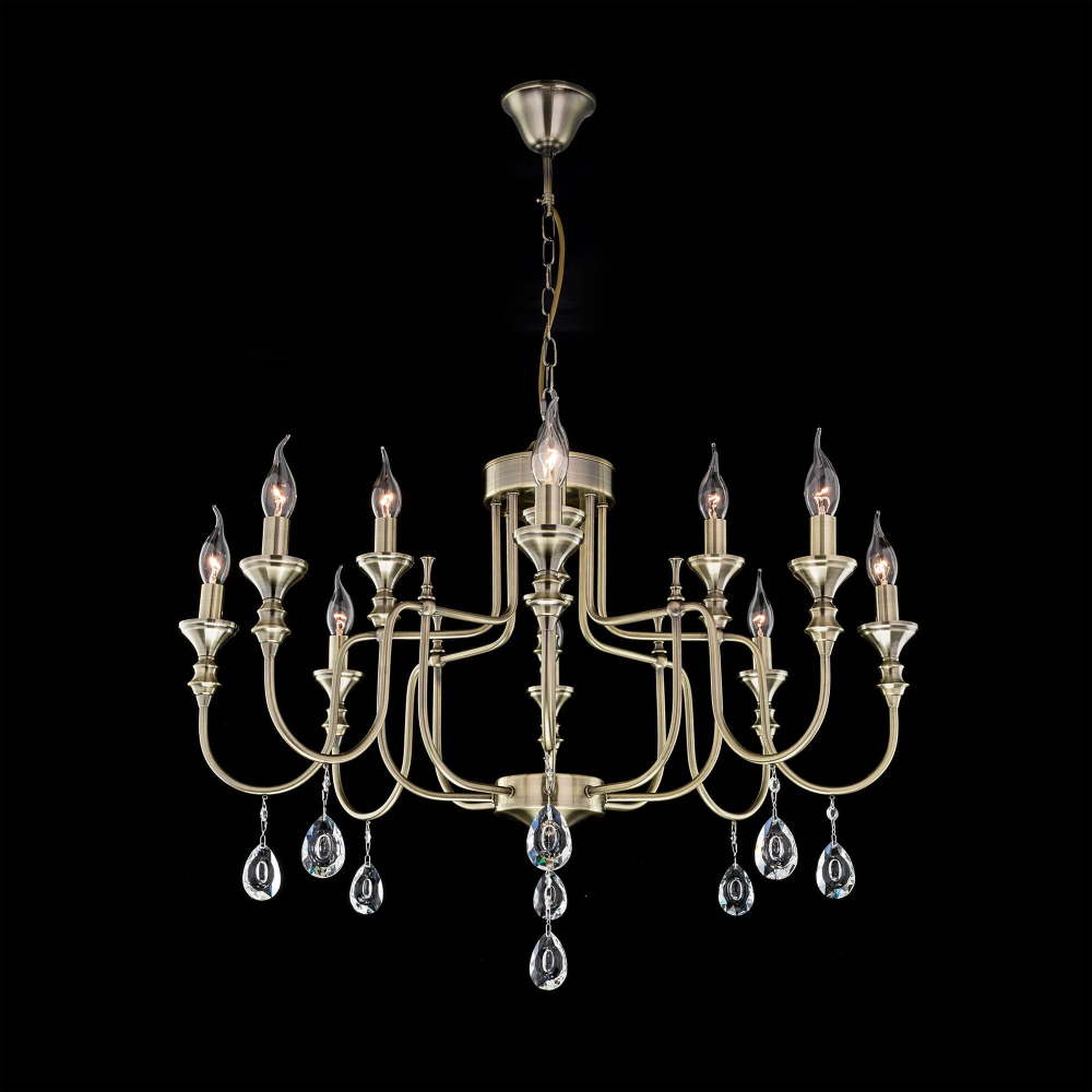 Citilux Рига CL437223 Люстра подвесная Бронза