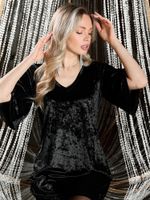 Туника Мерцание-1 Виотекс ЧЁРНЫЙ