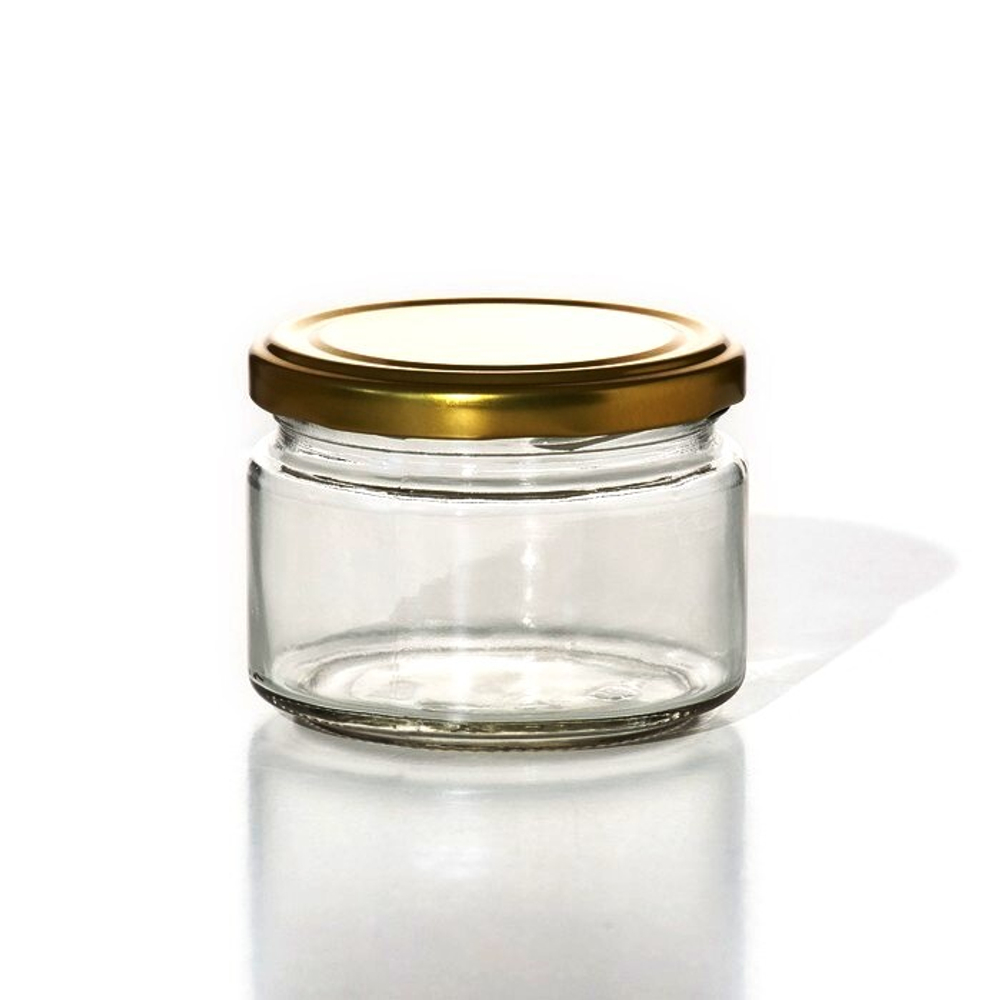 Набор стеклянных банок с крышкой, 0,25 л, 6 шт