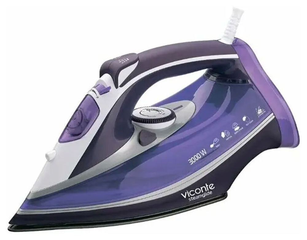 утюг Viconte VC-431 фиол.