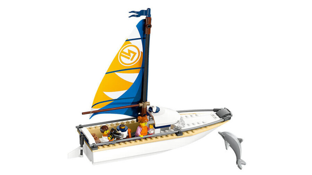Конструктор LEGO City 60438 Парусная лодка
