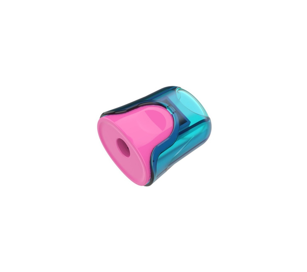 Точилка Deli U-touch цв. пластик с конт. ER01000