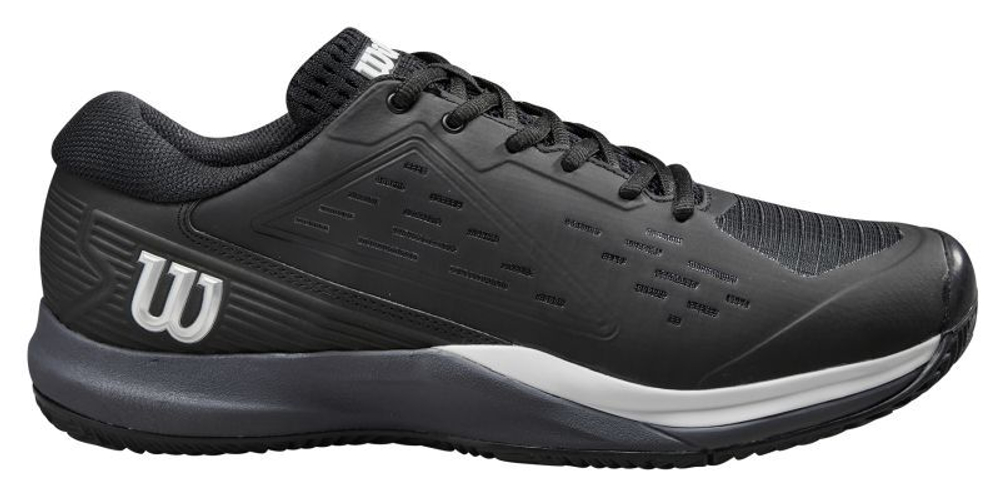 Теннисные кроссовки Wilson Rush Pro Ace Clay - black/ombre blue/white - Black