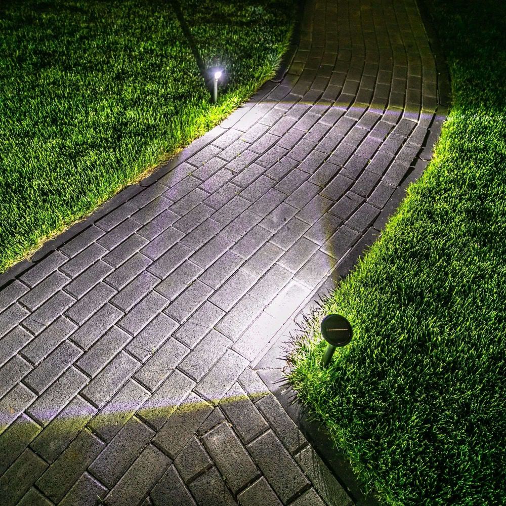 USL-F-169-PT630 SENSOR Садовый светильник на солнечной батарее. с датчиком движения. 1 светодиод. Белый свет. 1x3.7V Li-Ion аккумулятор в-к. IP44. TM Uniel