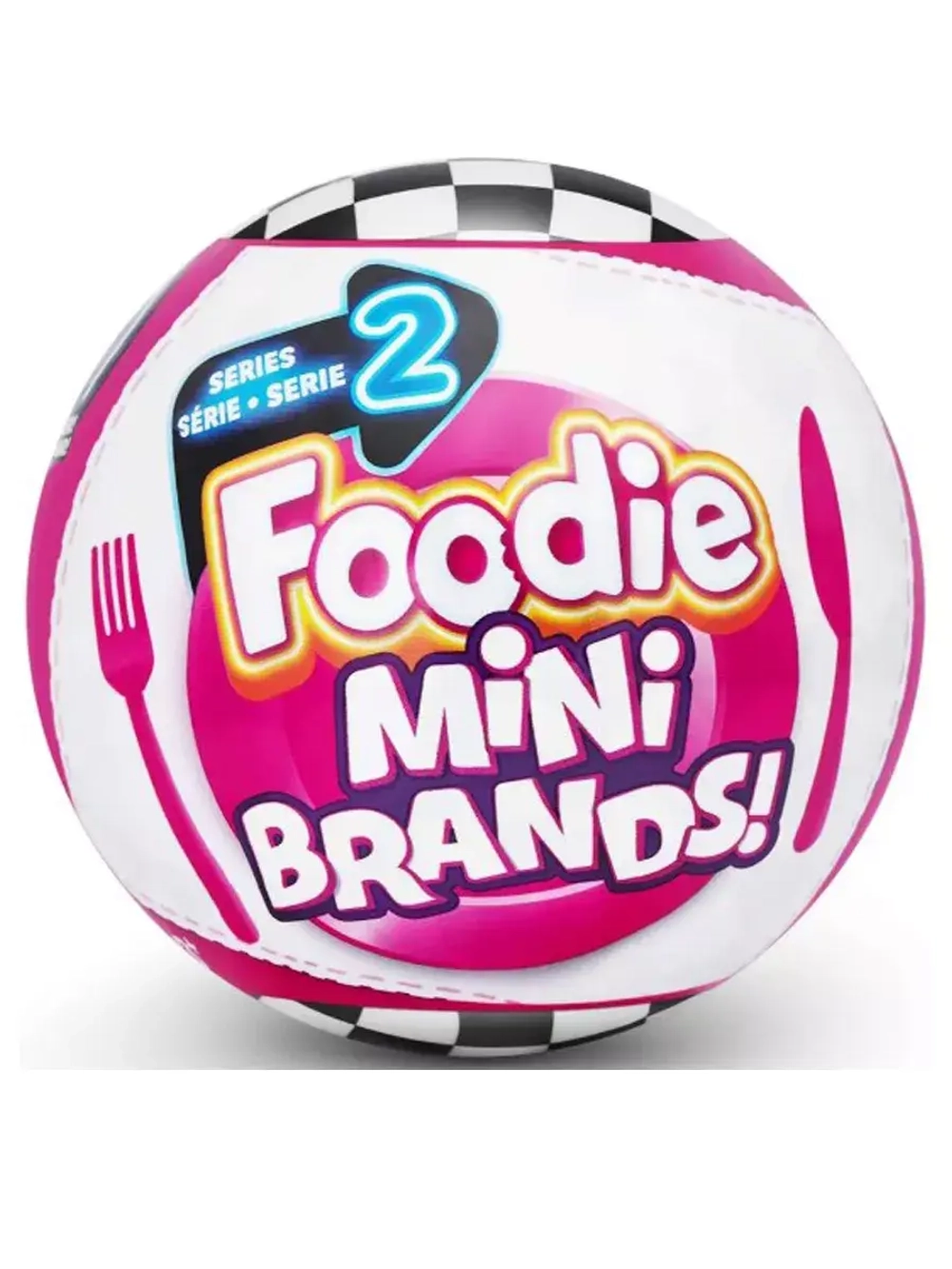 Шар 5 сюрпризов Зуру Mini Foodie Surprise 2 серия Zuru