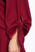 Джемпер с завязками Твист (бордовый) Б14867-10М LT Collection