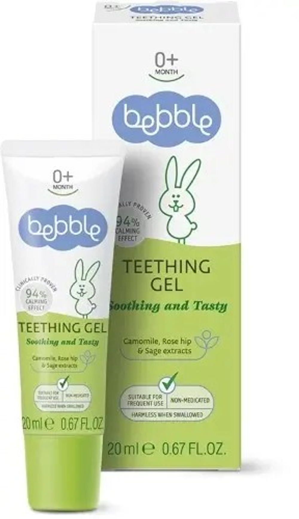 Bebble гель для десен при прорезывании зубов, 20 мл