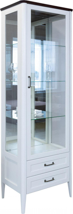 Шкаф с витриной «Вилора» БМ2.775.0.05(-01)