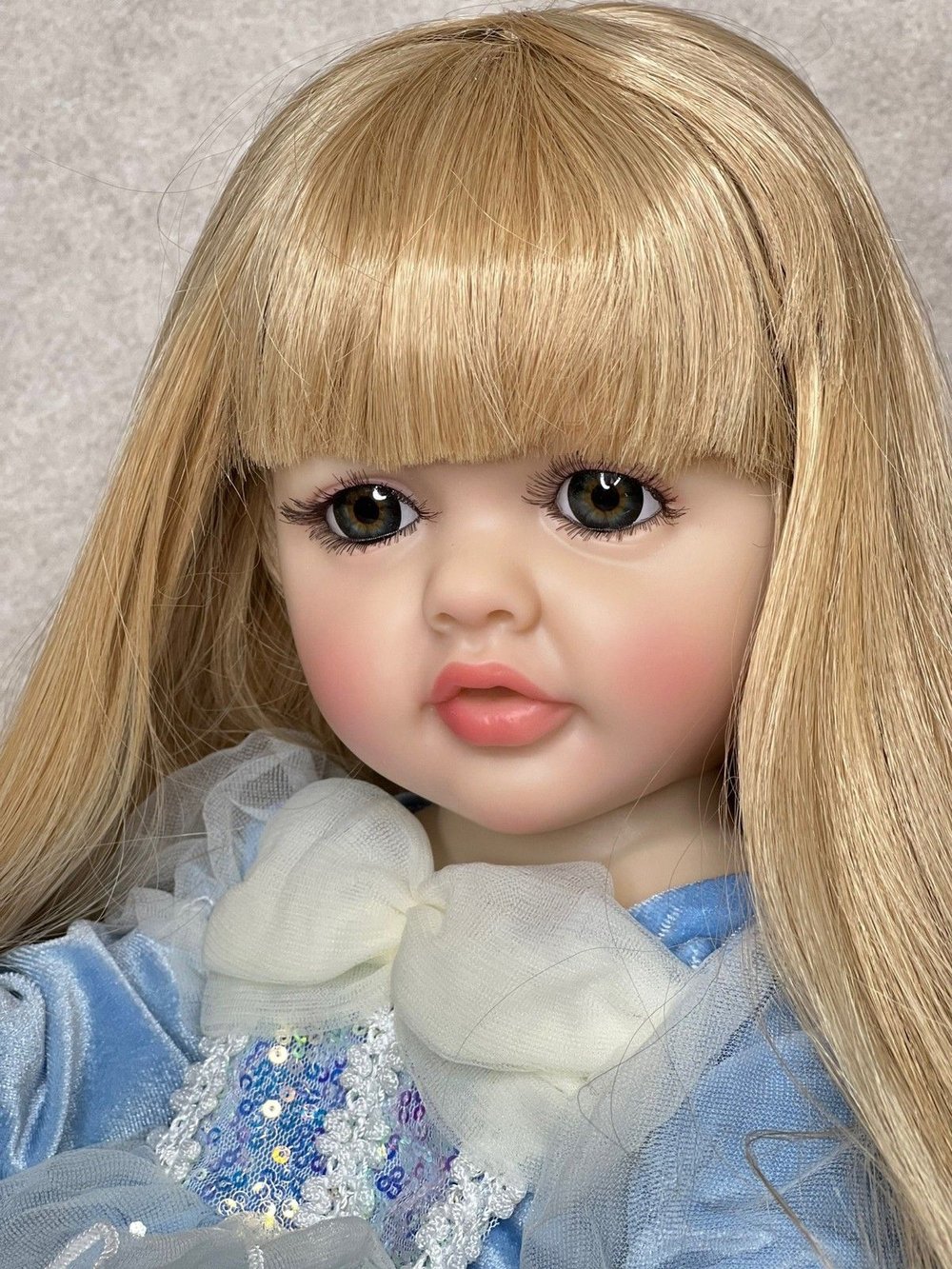 Кукла Реборн виниловая 55см в пакете (FA-289)