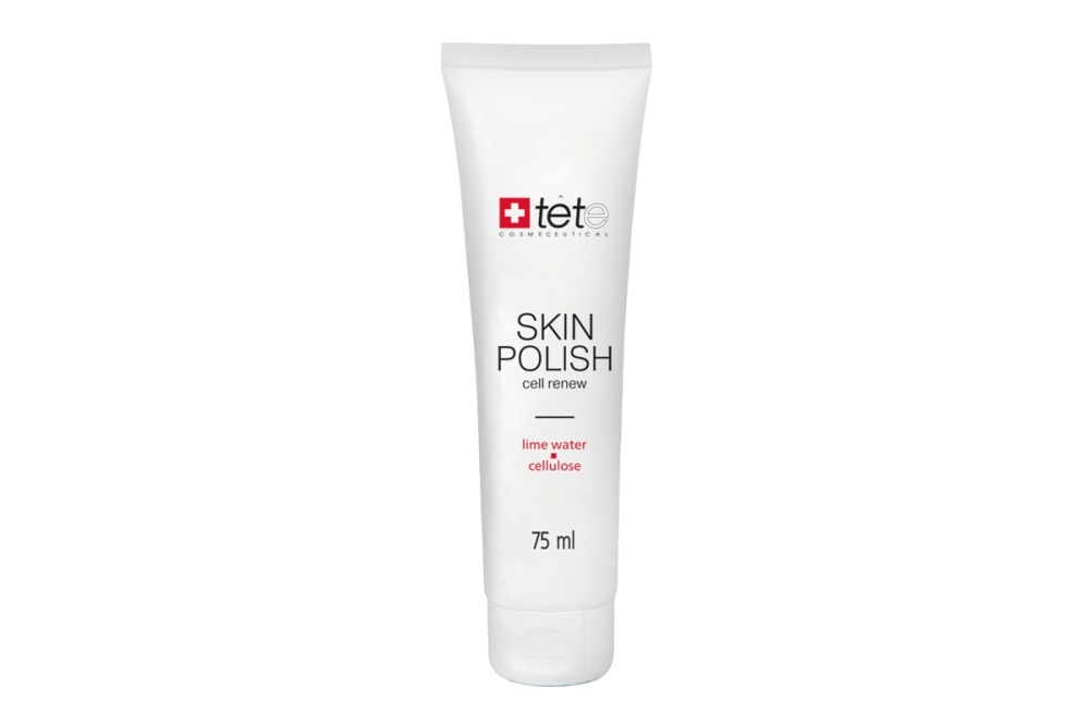 Skin Polish Сell renew атравматичная пилинг-скатка на основе гидролата лимона и целлюлозы, 200 мл