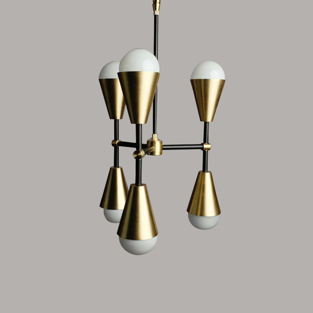 Pendant design lamp  Triad 6 by Apparatus