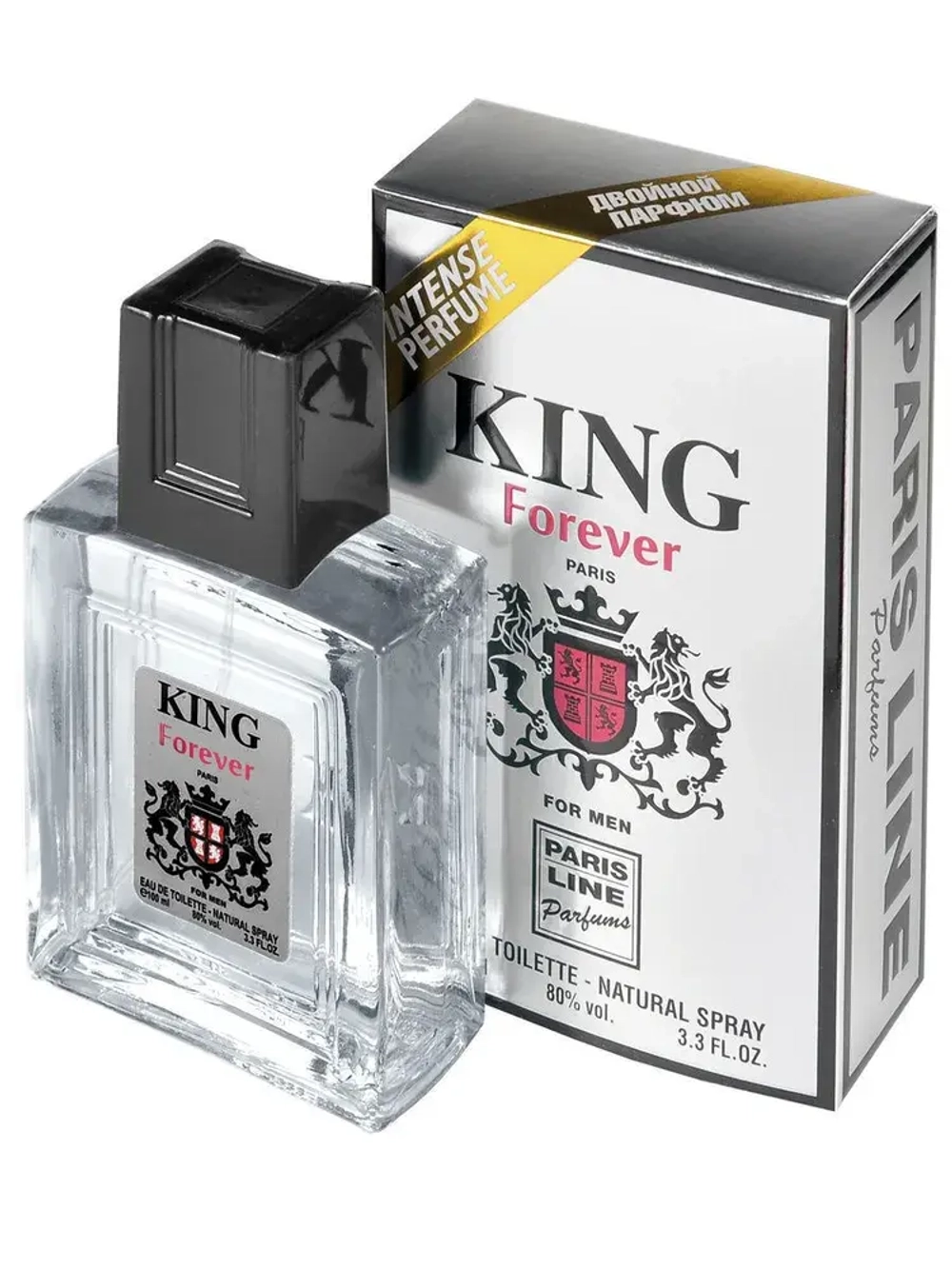 Туалетная вода для мужчин "KING FOREVER" 100мл Франция