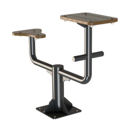 Fix-1703 Уличный тренажер Растяжка сидя с мерной шкалой ZAVODSPORTA