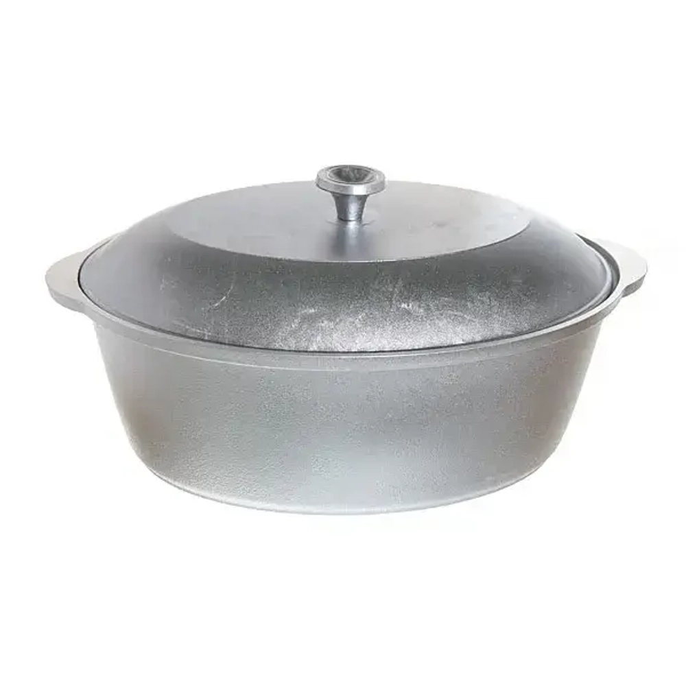 Утятница 4 л литой алюминий КМ-у40