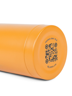 Термос Relaxika 101 (1 литр), желтый (без лого)