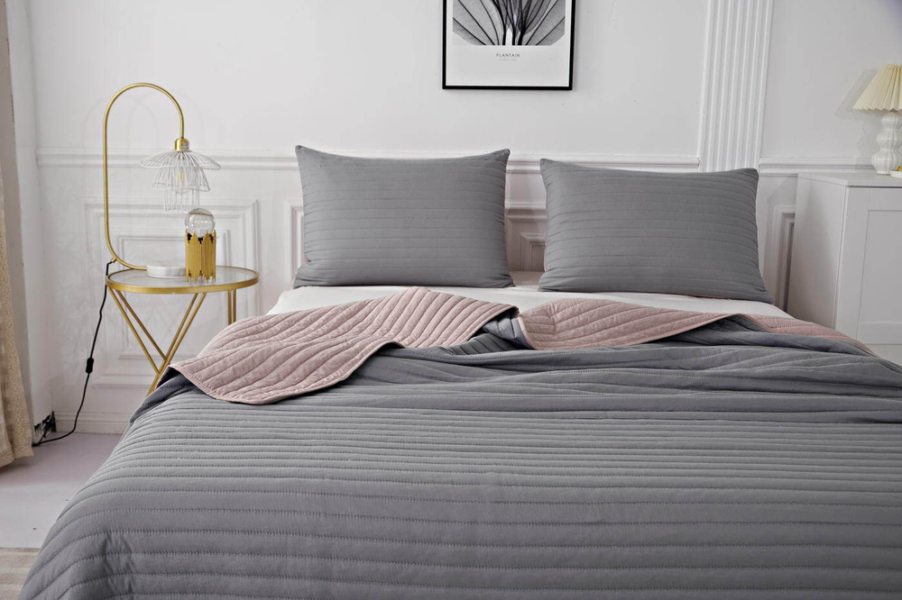 Покрывало 230х250 и 2 наволочки 50х70 Sofi De MarkO Самуэль №1