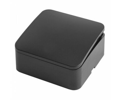 Выключатель открытой установки 1-клавишный !! 4 ШТУКИ !! 250В, 10А, IP20, серия София, черный матовый, MSW10-10-05, STEKKER 49471