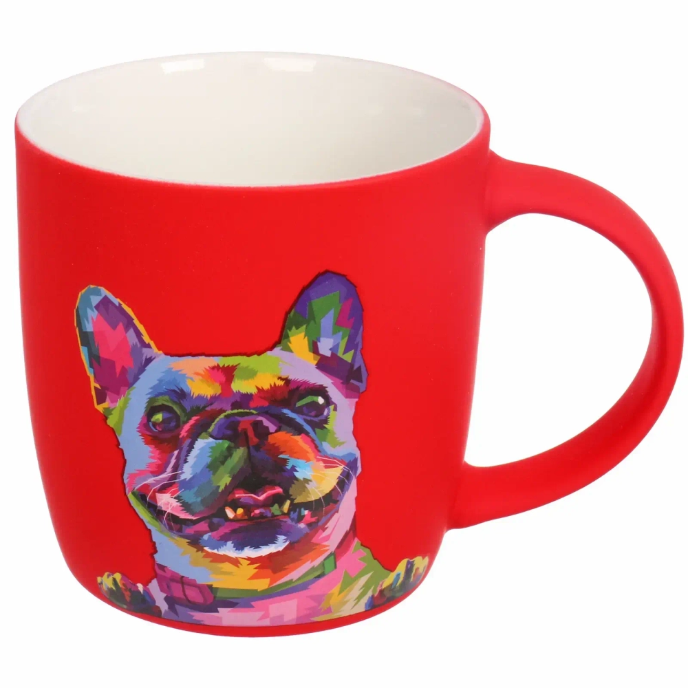 Кружка керамическая 380мл «Зоопарк», рисунки микс