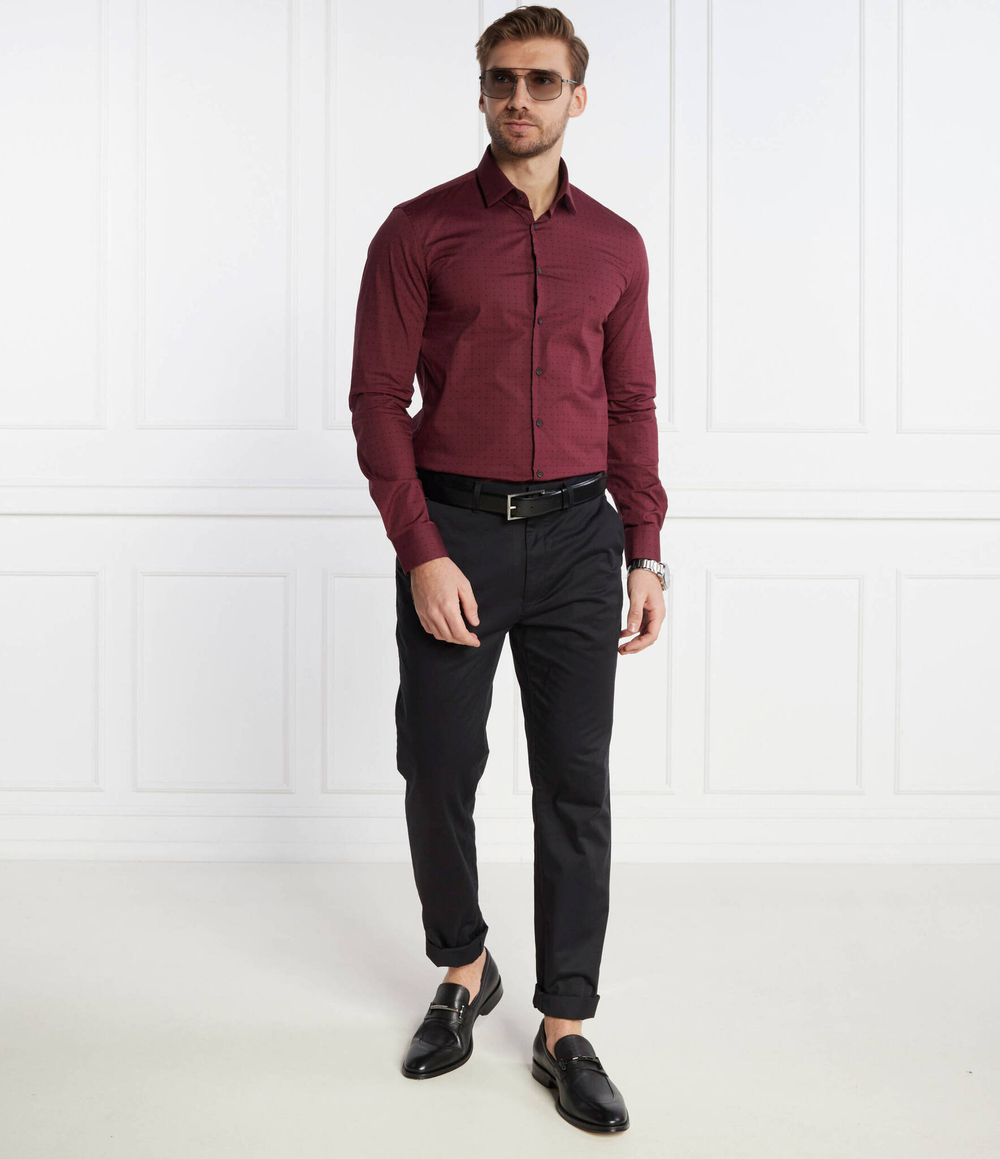 Брюки SATIN STRETCH CHINO Calvin Klein - графитовый(K10K110963)